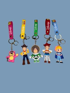 Story Character Wristlet Keychain Bundle